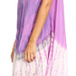 Sakkas Farzana Women Sleeveless Summer Caftan Midi Dress Tie-dye Light and Fresh