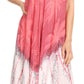 Sakkas Farzana Women Sleeveless Summer Caftan Midi Dress Tie-dye Light and Fresh