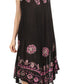 Sakkas Tina Women's Casual Summer Maxi Loose Fit Sleeveless Tank Dress