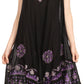 Sakkas Tina Women's Casual Summer Maxi Loose Fit Sleeveless Tank Dress