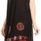 Sakkas Tina Women's Casual Summer Maxi Loose Fit Sleeveless Tank Dress