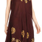 Sakkas Tina Women's Casual Summer Maxi Loose Fit Sleeveless Tank Dress