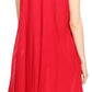 Sakkas Tina Women's Casual Summer Maxi Loose Fit Sleeveless Tank Dress