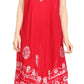 Sakkas Tina Women's Casual Summer Maxi Loose Fit Sleeveless Tank Dress