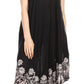 Sakkas Tina Women's Casual Summer Maxi Loose Fit Sleeveless Tank Dress