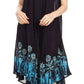 Sakkas Tina Women's Casual Summer Maxi Loose Fit Sleeveless Tank Dress