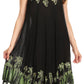 Sakkas Tina Women's Casual Summer Maxi Loose Fit Sleeveless Tank Dress