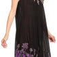 Sakkas Tina Women's Casual Summer Maxi Loose Fit Sleeveless Tank Dress