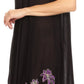 Sakkas Tina Women's Casual Summer Maxi Loose Fit Sleeveless Tank Dress