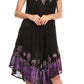 Sakkas Tina Women's Casual Summer Maxi Loose Fit Sleeveless Tank Dress