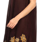 Sakkas Tina Women's Casual Summer Maxi Loose Fit Sleeveless Tank Dress
