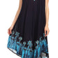 Sakkas Tina Women's Casual Summer Maxi Loose Fit Sleeveless Tank Dress