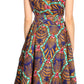 Sakkas Beyaz Women's Maxi Sleeveless Wrap Long Dress with Pockets V neck African