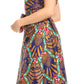 Sakkas Beyaz Women's Maxi Sleeveless Wrap Long Dress with Pockets V neck African