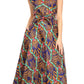 Sakkas Beyaz Women's Maxi Sleeveless Wrap Long Dress with Pockets V neck African