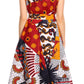 Sakkas Beyaz Women's Maxi Sleeveless Wrap Long Dress with Pockets V neck African