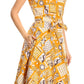 Sakkas Beyaz Women's Maxi Sleeveless Wrap Long Dress with Pockets V neck African