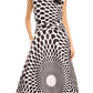 Sakkas Beyaz Women's Maxi Sleeveless Wrap Long Dress with Pockets V neck African