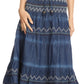 Sakkas Eva Womens Denim Strapless Tube Top Smock Short Sleeveless Dress Chambray