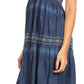 Sakkas Eva Womens Denim Strapless Tube Top Smock Short Sleeveless Dress Chambray