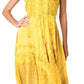 Sakkas Magdilena Stonewashed Corset Front Embroidered Dress