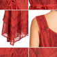 Sakkas Magdilena Stonewashed Corset Front Embroidered Dress
