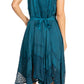 Sakkas Magdilena Stonewashed Corset Front Embroidered Dress