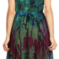 Sakkas Mathilde  Marble Tie-dye Sleeveless Tank Dress Tiered and Corset