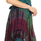 Sakkas Mathilde  Marble Tie-dye Sleeveless Tank Dress Tiered and Corset