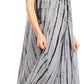 Sakkas Yasmin Tie Dye Embroidered Sheer Cap Sleeve Sundress | Cover Up