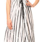 Sakkas Yasmin Tie Dye Embroidered Sheer Cap Sleeve Sundress | Cover Up