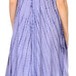 Sakkas Yasmin Tie Dye Embroidered Sheer Cap Sleeve Sundress | Cover Up
