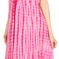 Sakkas Yasmin Tie Dye Embroidered Sheer Cap Sleeve Sundress | Cover Up