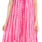 Sakkas Yasmin Tie Dye Embroidered Sheer Cap Sleeve Sundress | Cover Up