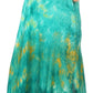 Sakkas Anita Short Sleeve Tie Dye Split Neck Dress / Cover Up