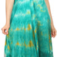 Sakkas Anita Short Sleeve Tie Dye Split Neck Dress / Cover Up
