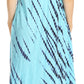 Sakkas Olivia Lightweight Sleeveless Tie Dye Dress with Mandarin Collar
