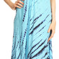 Sakkas Olivia Lightweight Sleeveless Tie Dye Dress with Mandarin Collar