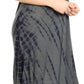 Sakkas Olivia Lightweight Sleeveless Tie Dye Dress with Mandarin Collar