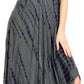 Sakkas Olivia Lightweight Sleeveless Tie Dye Dress with Mandarin Collar