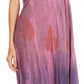 Sakkas Samira Color Block Printed Sheer Cap Sleeve Relaxed Fit Dress | Cover Up