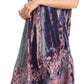 Sakkas Julia Boho Flared Multi-color Marble Batik Cotton Long Dress  / Cover Up