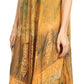 Sakkas Talia Ethnic Print Short Sleeve Long Dress/Cover Up