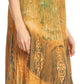 Sakkas Talia Ethnic Print Short Sleeve Long Dress/Cover Up