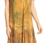 Sakkas Talia Ethnic Print Short Sleeve Long Dress/Cover Up