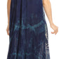 Sakkas Talia Ethnic Print Short Sleeve Long Dress/Cover Up