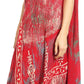 Sakkas Talia Ethnic Print Short Sleeve Long Dress/Cover Up