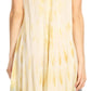 Sakkas Jimena Women's Tie Dye Sleeveless Caftan Dress Sundress Flare Floral Print
