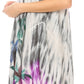 Sakkas Jimena Women's Tie Dye Sleeveless Caftan Dress Sundress Flare Floral Print
