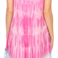 Sakkas Jimena Women's Tie Dye Sleeveless Caftan Dress Sundress Flare Floral Print